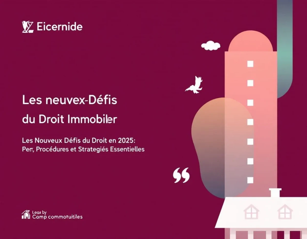 Les Nouveaux Défis du Droit Immobilier en 2025 : Procédures et Stratégies Essentielles